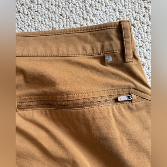 Mountain Hardware Men's Active Pant Size 36x30 Brown Dark Tan Casual Work Comfy - Picture 7 of 11